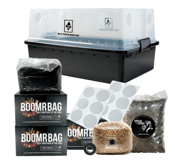 Boomr Bag Monotub Mushroom Grow Kit