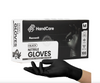 Black Nitrile Gloves - Exam Grade, Powder Free (4 Mil)